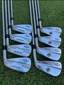Callaway apex pro/mb combo set with upgraded shafts 3-pw