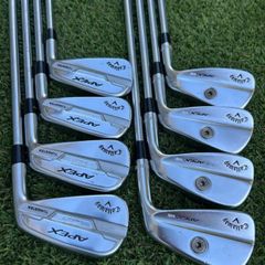 Callaway apex pro/mb combo set with upgraded shafts 3-pw