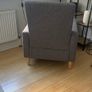 Grey Armchair Image 3