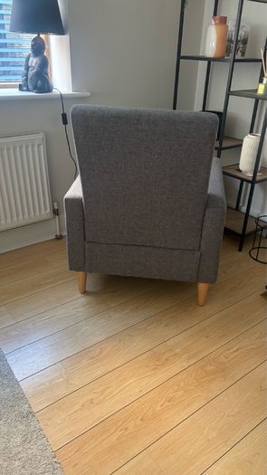 Grey Armchair
