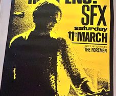 Original Something Happens large poster SFX 1989