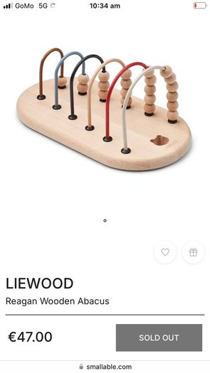 Liewood wooden abacus