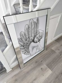 Large Mirrored Wall Art