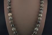 Ancient Burmese Pumtek Pyu Petrified Wood Beads Necklace