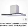 Cooke and Lewis cooker hood Image 2