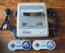 Super Nintendo SNES Bundle - Pal - Plus game - Good Condition