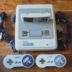 Super Nintendo SNES Bundle - Pal - Plus game - Good Condition