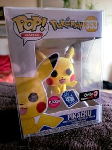 Pop Games - Pikachu (Special Edition: Flocked) #353
