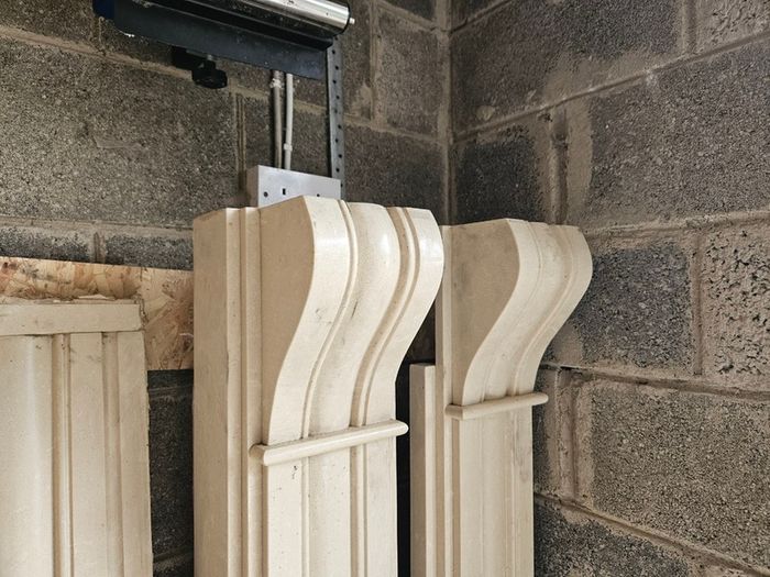 Fireplace surround
