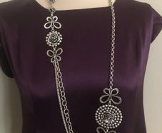 Necklace and matching cuff, new