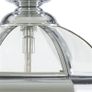 Chrome Finish Lantern Pendant Ceiling Light Image 3