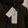BNWT Winter Autumn hooded black puffer coat jacket Jack & Jones Size Large Image 6