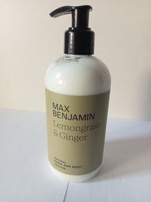 Max Benjamin Lemongrass & Ginger Natural Hand and Body Wash & Lotion 300ml