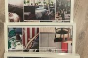 4 Ikea white frames