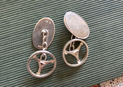 Vintage Silver Cuff Links