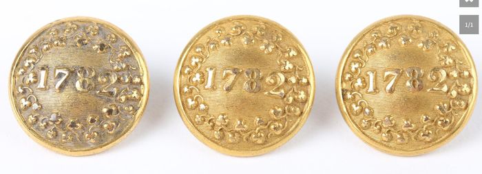 1782 Club Buttons