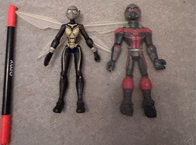 Wasp And Antman Marvel Figures