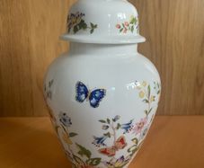 Vintage Aynsley 'Cottage Garden' Lidded Jar