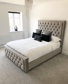Double bed and mattress
