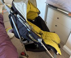 Maclaren Umbrella-Fold Stroller with Rain Cover & Footmuff