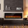 127cm Recessed Wall Mounted Electric Fireplace Insert Electric Fire with Touch Screen Control Panel, Remote Control, 750/1500W, Crystal Setting (FREE POSTAGE) Image 2