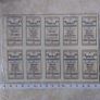 Spanish Civil War Uncut Ration Coupon Sheet - Zaragoza 1937 Image 2