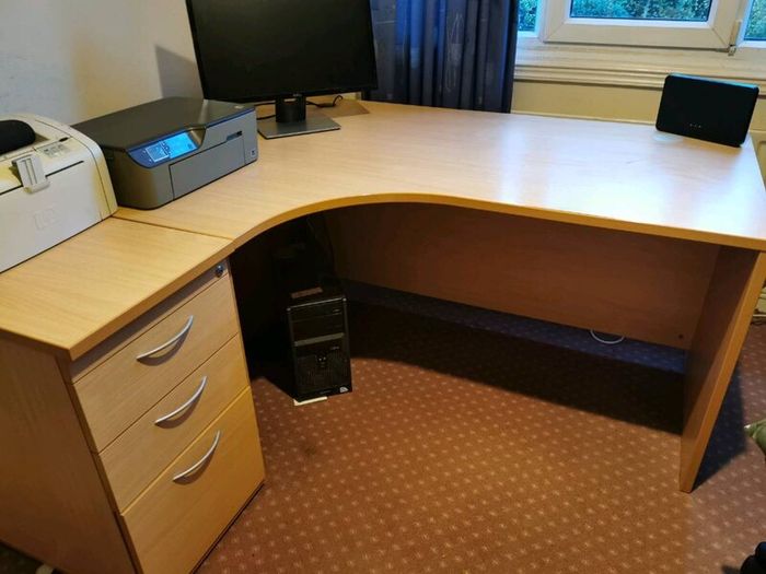 Large office desk