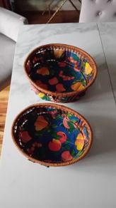 Baskets  x 2 lined