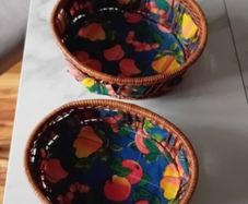 Baskets  x 2 lined