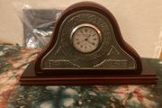 Irish pewter clock free postage