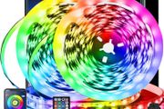 LED Strip Lights 30M - Colour Changing App &amp; Remote - Brand New