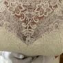 Lace Vintage Tea Length Wedding Dress. Size 18 Image 5