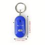 Keychain Locator, Voice Control Anti-lost Device Whistle Key Finder Keychain Tracer(White) Image 7