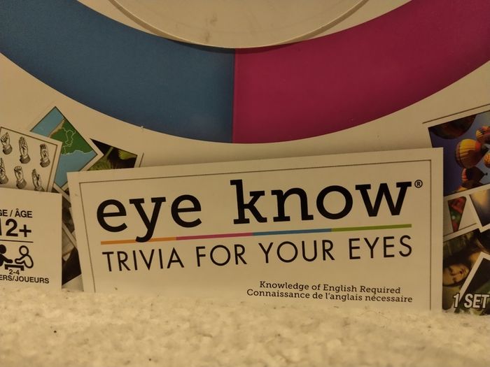 Eye Know Trivia Board Game