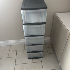 plastic drawers