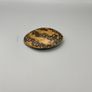 Vintage Snakeskin Pattern Belt Buckle - Oval Western Style, Pre-Owned with Patin Image 5