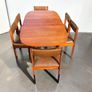 Mid Century Table and 6 Chairs - Extending. Image 3
