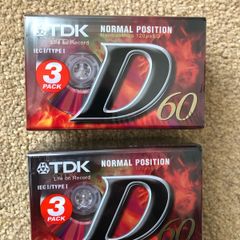 TDK D60 6 pack