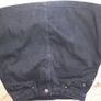 H+M black denim mini skirt size uk8 Image 2