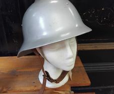 Vintage Military Firemans Helmet