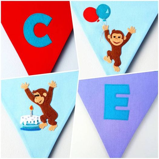 Eco-Friendly Personalised Cotton Bunting Made to Order