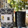 Orla kiely ceramic lantern with wooden base Image 2
