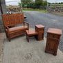 Monks bench, Locker & Phone/Side Table Image 2