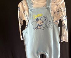 Baby boy dungaree set