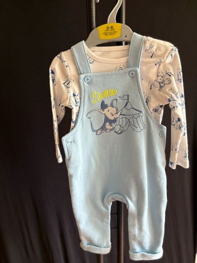Baby boy dungaree set