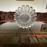 Heavy Glass Ashtray or Candle Holder made by Pukeberg Glasbruk Nybro Sweden Image 9