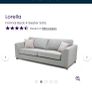 DFS 4 Seater Sofa and Cuddle couch Image 4