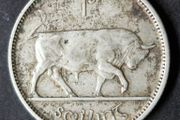 Ireland 1928 Silver Shilling Coin
