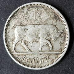 Ireland 1928 Silver Shilling Coin