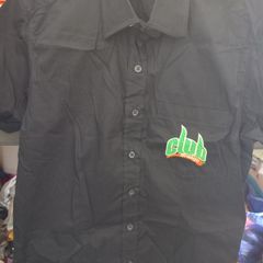 Boys Navy Shirt New No Tag